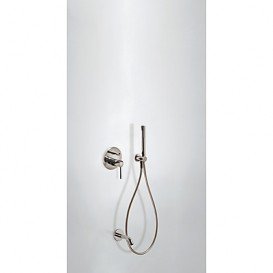 Смеситель для ванны Tres Study colors встроенный с ручным душем сталь 26218003AC