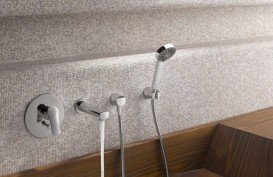 Смеситель для ванны встраиваемый Kludi TERCIO однорычажный хром  384190575