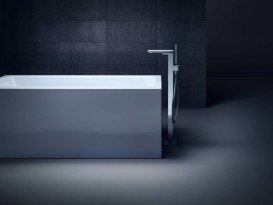 Змішувач для ванни Hansgrohe Axor MyEdition хром / чорне скло 47440600