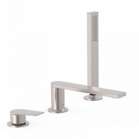 Змішувач на борт ванни Tres Project colors одноважільний сталь 21116101AC