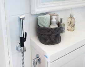 Смеситель ORAS OPTIMA для биде с ручным душем 197095