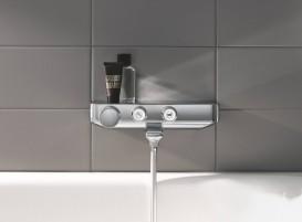 Смеситель с термостатом для ванны Grohe GRT SmartControl хром 34718000