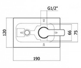 Змішувач прихований (вбудований) Paffoni Red хром RED BOX015 CR