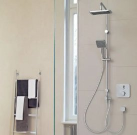 Смеситель встраиваемый для душа Kludi E2 однорычажный с термостатом 498300575