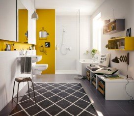 Смеситель встраиваемый для ванны и душа Kludi Pure&Easy внешняя часть  однорычажный  хром  376500565