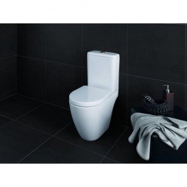 Смывной бачок наружного монтажа Geberit iCon двойной смыв санфарфор белый 229420000