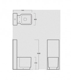 Сливной бачок для унитаза Simas Vignoni напольный фаянс белый глянцевый CT09D20