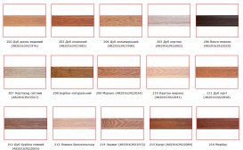 З'єднання на плінтус San Decor Comfort ПВХ палітра на вибір СОххх