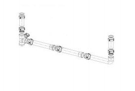 Початковий елемент 1 ½ для RONDO Blanco пластик білий 224044