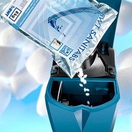 Таблетована сіль BWT Sanitabs для регенерації та дезінфекції 8 кг 94241