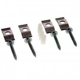 Спеціальний набір кріплення для установки мийок чаш SUBLINE з матеріалу SILGRANIT під цільну стільницю Blanco (4 кріпильних елемента) 218268