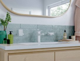 Стакан для зубных щеток Hansgrohe AddStoris стекло/металл белый матовый 41749700
