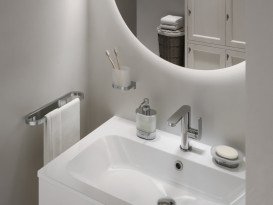 Стакан для зубных щеток Ravak Chrome II CR II 210 с держателем хром глянцевый X07P1364