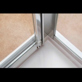 Стенка боковая для душевого уголка Eger 80x195 см для комплектации с дверьми 599-153 (h) прозрачное стекло 599-153-80W(h)