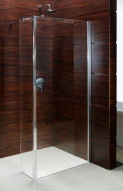 Стінка бічна для душового куточка Volle Walk-In 120х200 прозоре скло 18-08-120H