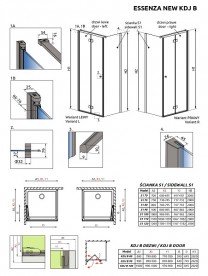 Стенка душевая боковая Radaway Fuenta New/Essenza New S1 75 хром/прозрачное стекло 384049-01-01