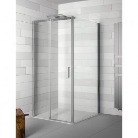 Стенка душевая боковая Riho Ocean O404 90 см правая хром/прозрачное стекло GU0302102