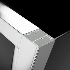 Стінка душова Radaway Evo S 75 профіль хром прозоре скло 336075-01-01