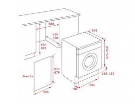 Стиральная машина Teka Maestro  LSI5 1480 встраиваемая белый 40821018