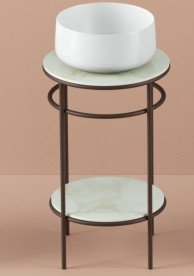 Стільниця для консолі ArtCeram Vogue кераміка calacatta gold TFA011 94