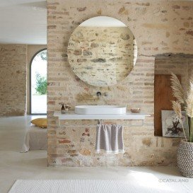 Столешница под раковину Catalano Horizon 125 см керамика глянцевый белый 1PC1255000