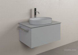 Столешница под раковину Catalano Horizon 75 см керамика цемент 1PC7550CS