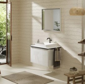 Столешница Hansgrohe Xelu Q 78х55 см с вырезом под раковину 50 см ДСП 54094050