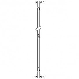 Стойка Geberit Duofix для гипсокартонной стены по высоте помещения 220-280 см сталь 111.826.00.1