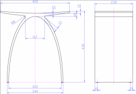 Стілець для ванни IStone Radiant білий матовий WD0102