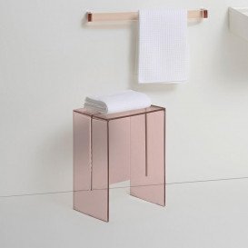 Стілець для ванної Laufen Kartell пластик пудрово-рожевий H3893300930001
