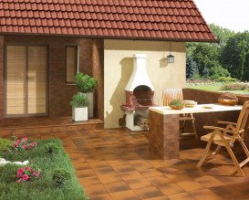 Ступень с капиносом Paradyz Semir Beige Kapinos Stopnica Prosta 30х33 см Z---300X330-1-SEMI.BEKP