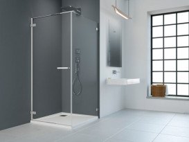 Душові двері Radaway Arta KDJ I 80х200 см ліва хром плюс/прозоре скло 1386081-03-01L