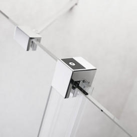 Створення душових дверей Radaway Furo DWJ 62.2х200 см розсувна ліва хром/прозоре скло 10107622-01-01L