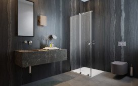 Створка душевой двери Radaway Furo KDJ RH 49.2х200 см раздвижная правая хром/прозрачное стекло 10104492-01-01RU