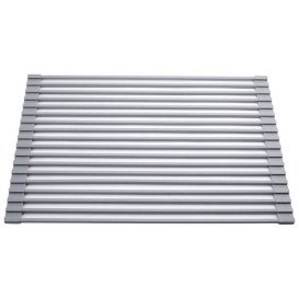 Сушилка для посуды Kroner KRP Matte-GRA4331-1 нержавеющая сталь/силикон серый CV028241