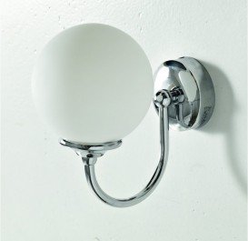 Світильник для ванної ArtCeram Victoria настінний білий білий / хром HEA036 71