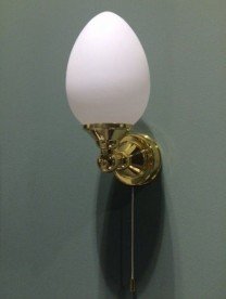 Світильник настінний Burlington Edwardian одинарний овальний метал золото T52 GOL