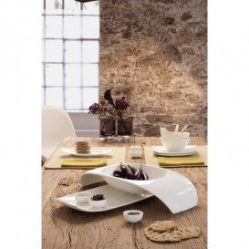 Тарелка для фруктов Villeroy & Boch Urban Nature 57,5х26,5 см премиум фарфор белый 10-3452-6050