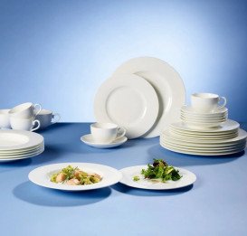 Тарелка для шведского стола Villeroy & Boch Stella Hotel Ø30 см премиум фарфор белый 16-3272-2680