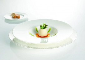 Тарелка глубокая Villeroy & Boch Stella Hotel Ø29 см премиум фарфор белый 16-3272-2701