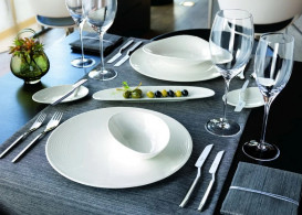 Тарелка круглая плоская Villeroy & Boch Sedona Ø32 см премиум фарфор белый 16-3356-2590