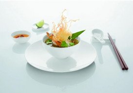 Тарілка кругла Villeroy & Boch Stella Hotel Ø25 см преміум фарфор білий 16-3272-2641