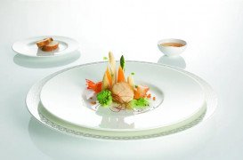 Тарілка кругла Villeroy & Boch Stella Hotel Ø29 см преміум фарфор білий 16-3272-2795