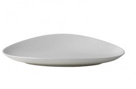 Тарілка овальна напівглибока Villeroy & Boch Stella Cosmo 30х20 см преміум фарфор білий 16-4090-2765