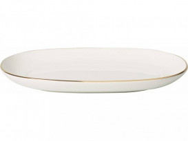 Тарілка овальна Villeroy & Boch Anmut Gold 20 см білий 10-4653-3570