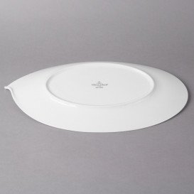 Тарелка плоская овальная Villeroy & Boch Flow 47х29 см белый 10-3420-2940