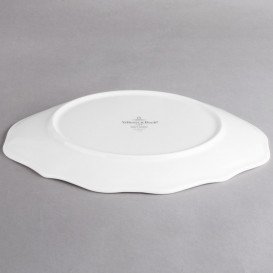 Тарелка плоская овальная Villeroy & Boch La Scala 30х23 см белый 16-3318-2720