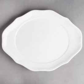 Тарелка плоская овальная Villeroy & Boch La Scala 30х23 см белый 16-3318-2720