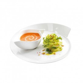 Тарелка плоская презентационная Villeroy & Boch NewWave 30 см премиум фарфор белый 10-2525-2590