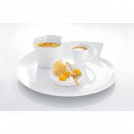 Тарелка плоская презентационная Villeroy & Boch NewWave 30 см премиум фарфор белый 10-2525-2590